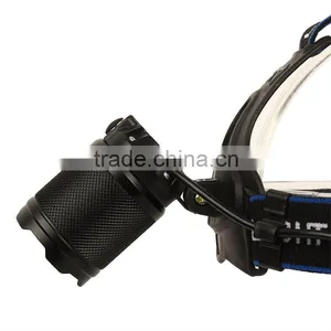 Passerby GD82 Outdoor Easy Take Zoom Aluminum 18650 Rechargeable R2 LED Head Lamp for Hunting thumbnail-3