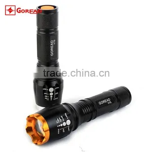 GOREAD Y75 Aluminum High Bright Rechargeable T6 Flashlight 5 Mode 10W mr Light Led Torch thumbnail-2