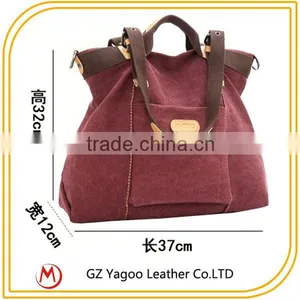 Exported Canvas Big Size Promotion Tote Bag for Shopping thumbnail-5