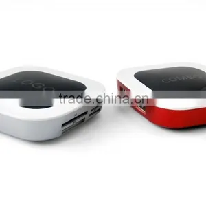2 in 1 Newest Combo Card Reader With Usb Hub With Laser Logo Shinning Logo thumbnail-4
