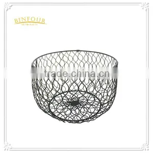 Round Fruit Storage Baskets Metal Wire Basket for Food thumbnail-1