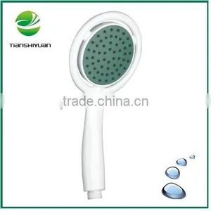 Colorful Shower Head Abs Transparent Plastic Shower Sprayer Handy Shower thumbnail-1