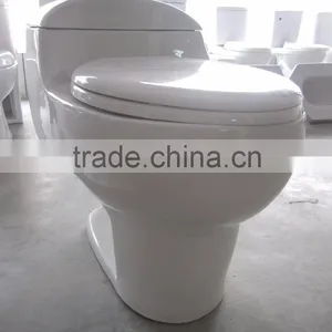 Ceramic Single Piece Washdown Toilet/ Cheap One Piece wc Toilet thumbnail-3