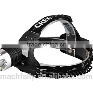 Waterproof Outdoor Usage 500 Lumens High Power Xml T6 Led Headlamp 3 Mode Led Headlamp Rechargeable Led Headlamp thumbnail-3