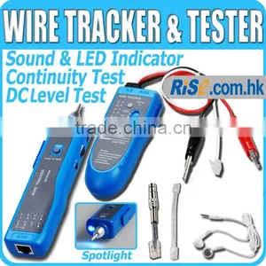 RJ11 RJ45 BNC Telephone Network LAN TV Cable Electric Wire Finder Tracker Tester thumbnail-1