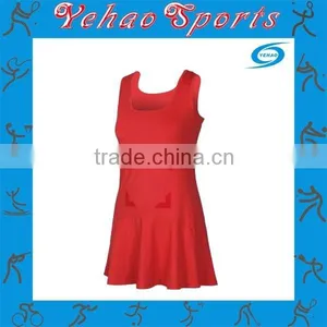 Wholesale Blank Netball Dress Cheap Price thumbnail-1