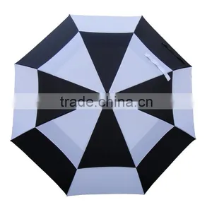 190T Two-Layer Golf Umbrella thumbnail-2