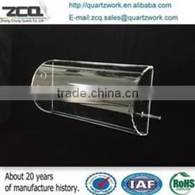 High Purity Semi-circle Quartz Boat thumbnail-1