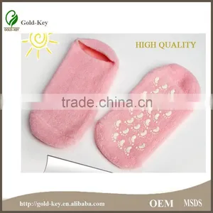 Colorful Cotton Spa Gel Socks for Foot Care, Crack Foot Treatment Gel Socks thumbnail-5