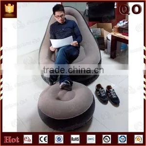 Modern Design Flocking Furniture Inflate Sofa Quality Choice thumbnail-3