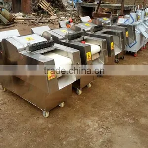 Stainless Steel Whole Chicken Cut Machine/chicken Cube Cutting Machine for Sale thumbnail-2