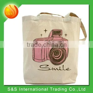Camera Pattern Canvas Travel Shopping Tote Bag thumbnail-2
