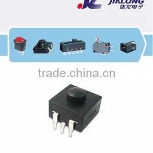12*12mm 3P On-on-off Mini Flashlight Electrical Equipment Push Button Micro Switch thumbnail-1