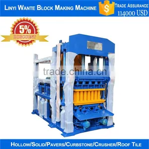 QT4-15c Low Investment Hydraulic Pressure Cement Brick Block Machine Supplier's Choice thumbnail-1