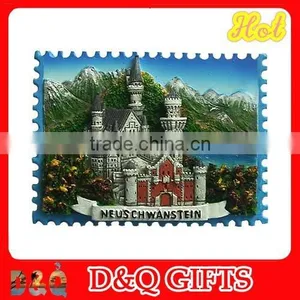 Square European Souvenir Magnet thumbnail-1