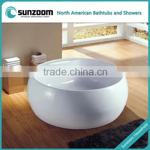 SUNZOOM CUPC Embeded Acrylic Bathtub,indoor Round Spa Bathtub,square Embeded Acrylic Bathtub thumbnail-1