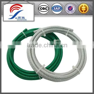 7x19 PVC Coating Galvanized Steel Wire Cable thumbnail-1