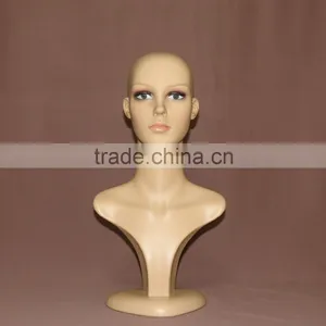 Female Makeup Jewelry Display Wig Mannequin Heads for Wig Display thumbnail-4