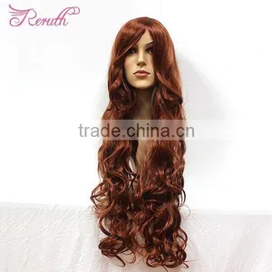 Beautiful Natural Looking Long Tangle-free Wave Human Hair Wig thumbnail-2
