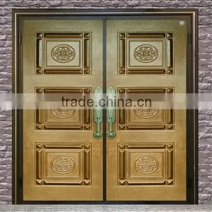 Cast Aluminum Door for Luxury Villa,senior Restaurant,star Hotel,private Apartment and Bank Vault thumbnail-1
