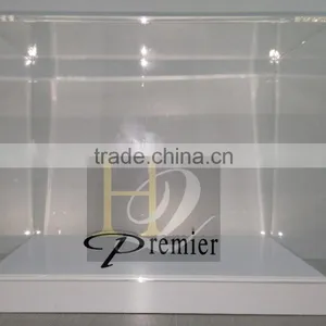 Best Selling Plexiglass Acrylic Rectangle Display Gift Box With Bottom Base thumbnail-1