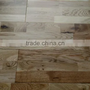 3-strip White Oak Solid Hardwood Flooring thumbnail-2