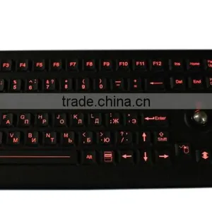 Truely Washable Trackball Keyboard With Custom Layout and Backlight thumbnail-2