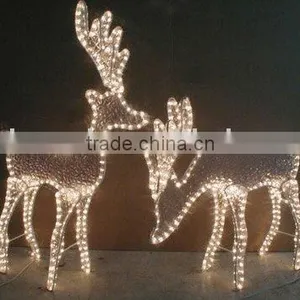 Christman White Deer Led Motif Light thumbnail-1