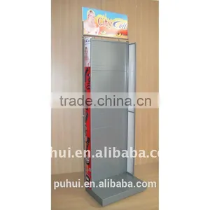 Factory Supplying Single Sided Metal Pegboard Display Rack thumbnail-1