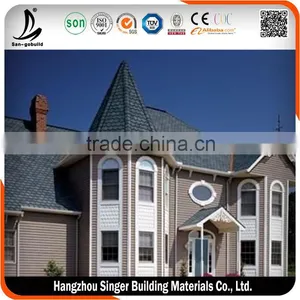 Hot Sale Villa Natural Fish Scale Roof Tile Asphalt Shingles Sale thumbnail-2
