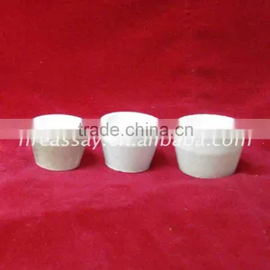 Factory Sale Bone Ash Ceramic Cupels,Ceramic Crucible thumbnail-5