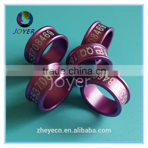 2016 Year 16colors 6mm Aluminium Ring for Love Bird Can Put Picture on the Ring thumbnail-3