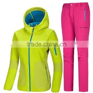 Custom Cheap Thick Polar Fleece Track Suits for Girl thumbnail-2
