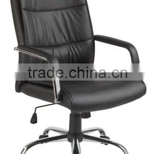 High Back ,PU Leather , ChromeArm-rest,Chrome Basefe Executive Chair thumbnail-1