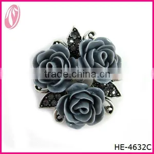 Latest Fashion Trendy Brooch ,Plumeria Flower Brooch Pin thumbnail-1