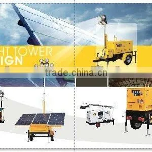 240W LED Trailer Solar Light Tower thumbnail-1