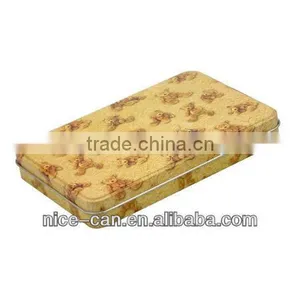 Rectangular Tin Box Gift Tin Metal Can thumbnail-1
