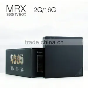 New Launch! MRX TV Box 64bit Amlogic S905 Quad Core Android OTT TV Box With DDR3 2GB RAM 16GB EMMC ROM thumbnail-1
