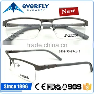 2015Top Quality Hand Made Metal Full Rim New Model Optical Frame thumbnail-1