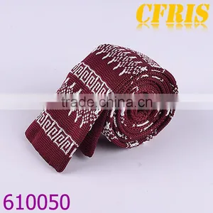 Knitted 100% Cotton Necktie Manufacturer thumbnail-1