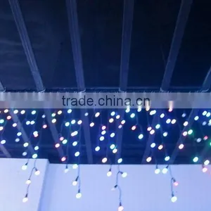 New Arrival Outdoor Christmas Lights Dual Color Led Ball String With Controller Memory thumbnail-4