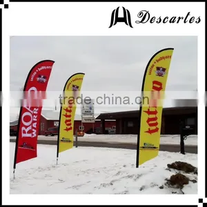 2016 Durable Outdoor Decorative Flags, Promotional Feather Flags for Events thumbnail-2