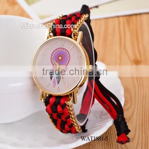 Elastic Knitting Watch Chain Dream Catcher Watch Wrist thumbnail-5