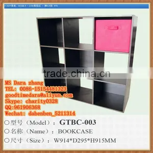 Particle Board/MDF Material KD Design Melamine Bookcases thumbnail-1