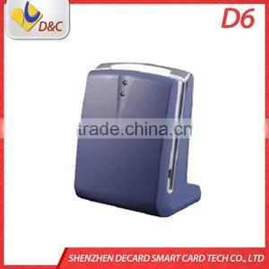 RS232/USB Interface Contact Smart Card Reader Certificated With ISO7816 thumbnail-1