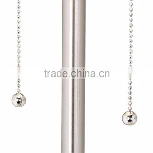 1024-10 Brushed Nickel Finish Urbane and Cosmopolitan Sleek Simplicity Double Pull Floor Lamp thumbnail-4