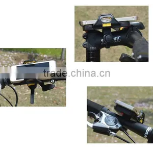 Universal Bike Bicycle Mobile Phone Handlebar Holder 53mm-83mm Adjustable Width With Cushion Mount Base for IPhone/Samsung/LG thumbnail-6