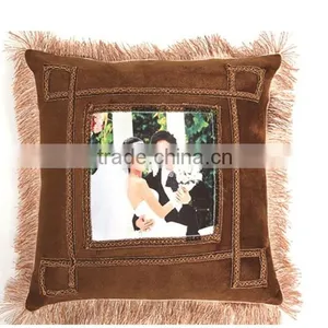 Blank Sublimation Coffee Square Pillow Cases thumbnail-1