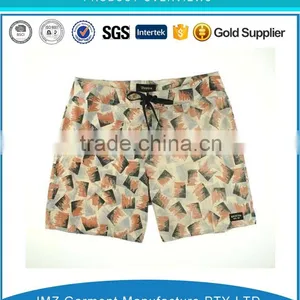 Wholesale Polyester Man Board Short Print Beach Shorts China Factory thumbnail-1