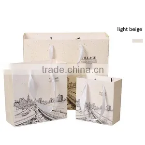 Light Colors Seen Paper Bag For Gift thumbnail-2